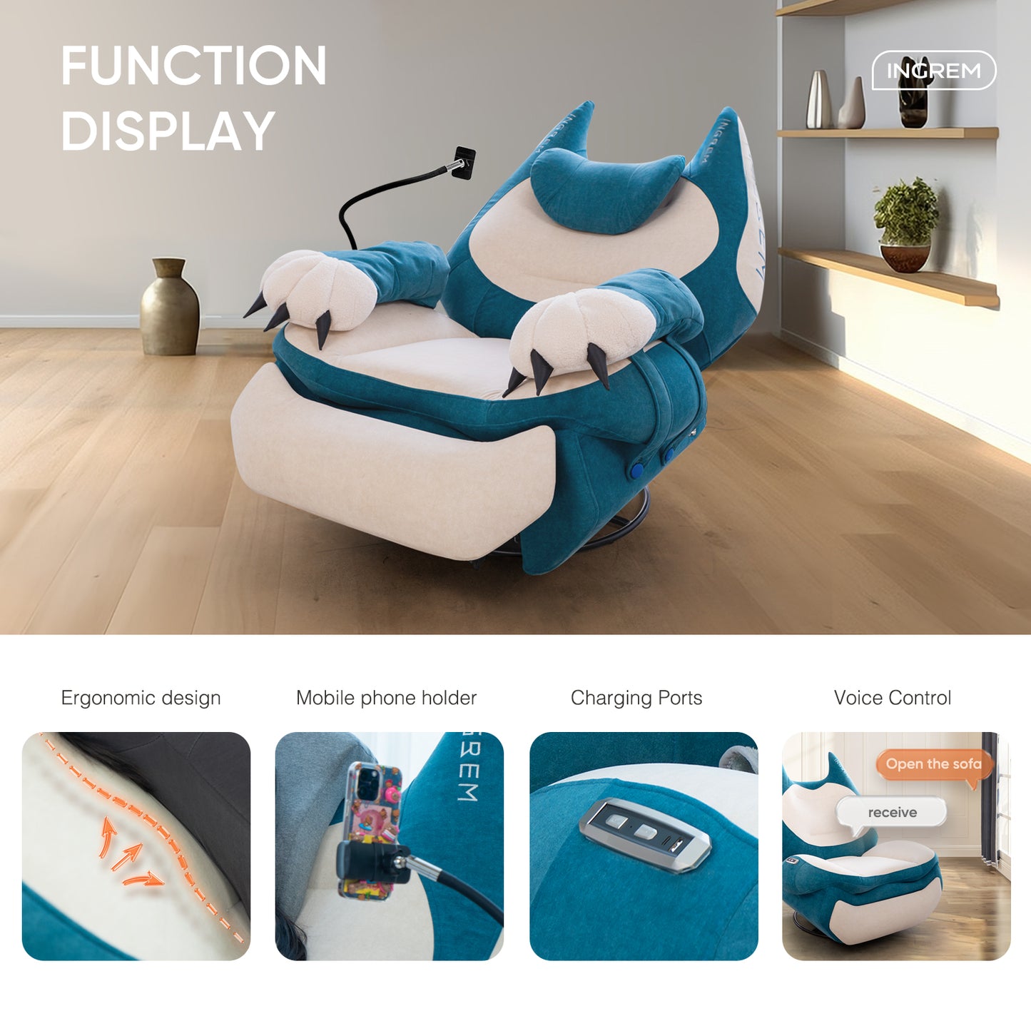 Power smart Sofa Recliner