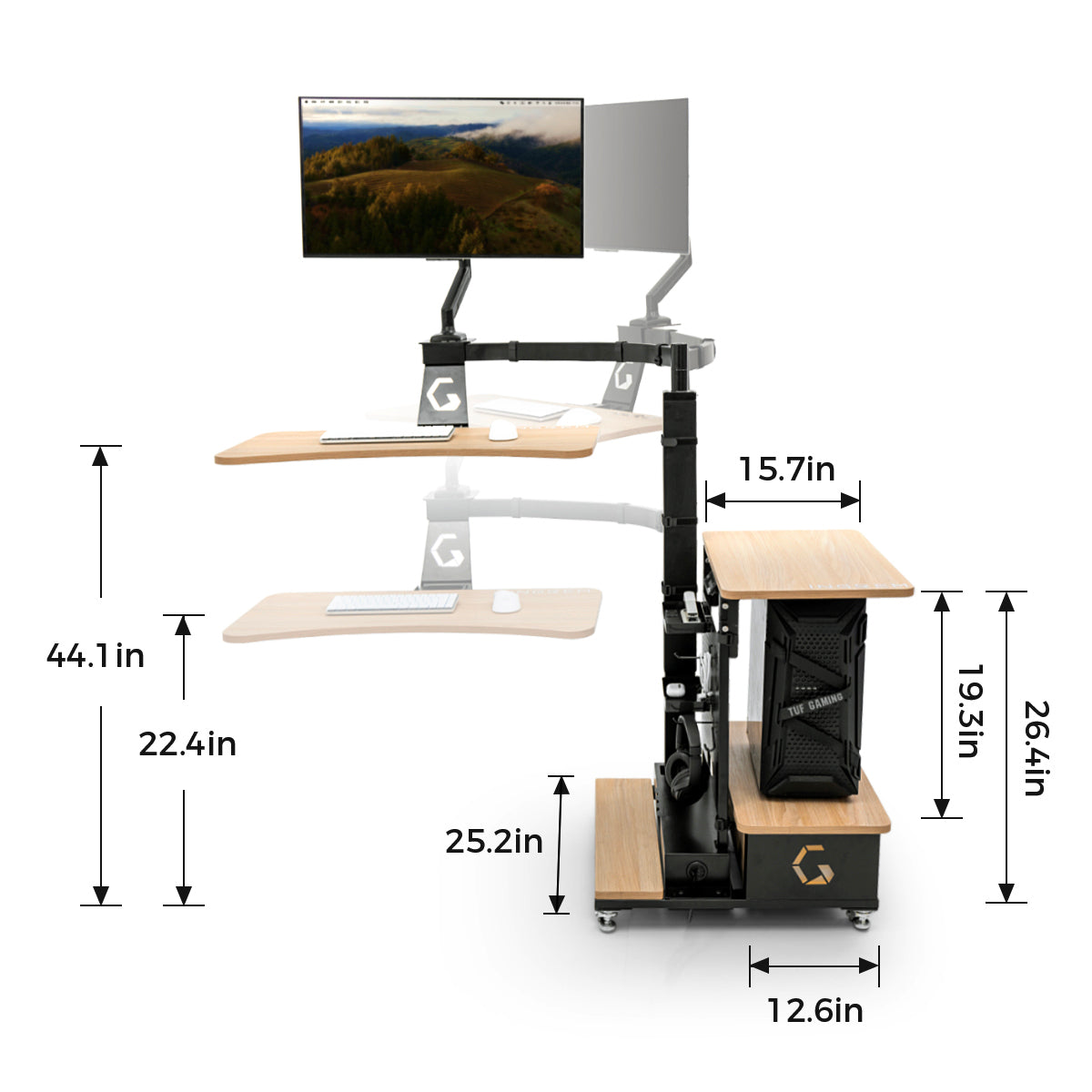 【Shipping from US warehouse】Floating table