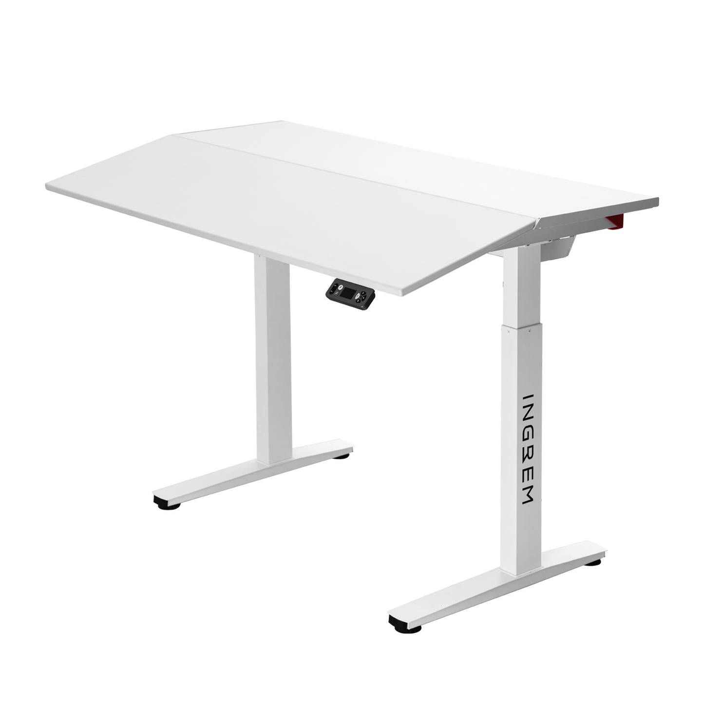 Tilt-adjustable desk