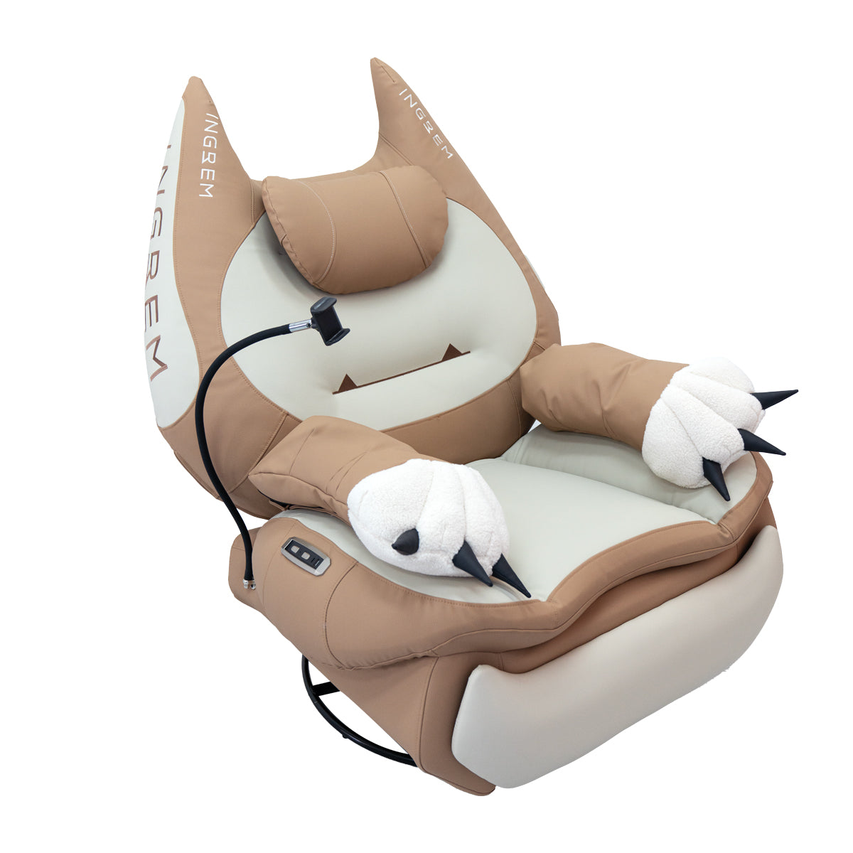 super leather fat cat recliner