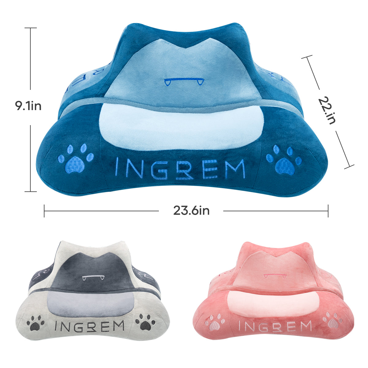 Power smart Sofa Recliner+ Fat cat pillow(with three color pillowcase)
