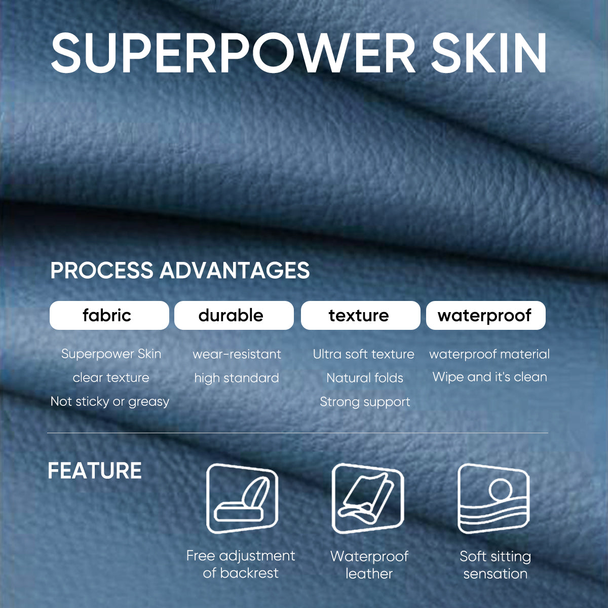 (Pre-order) super leather fat cat recliner