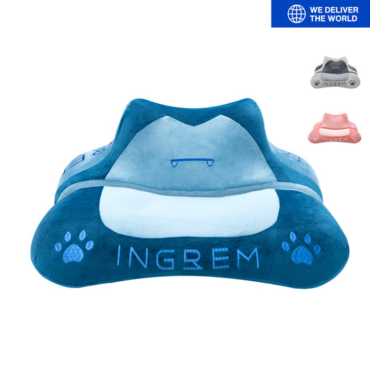 Fat Cat Pillow(with three color pillowcase)