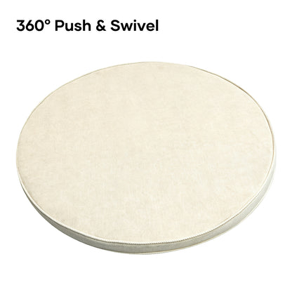 Fat Cat Sofa Caster Base — Push & 360° Swivel (Add-On)