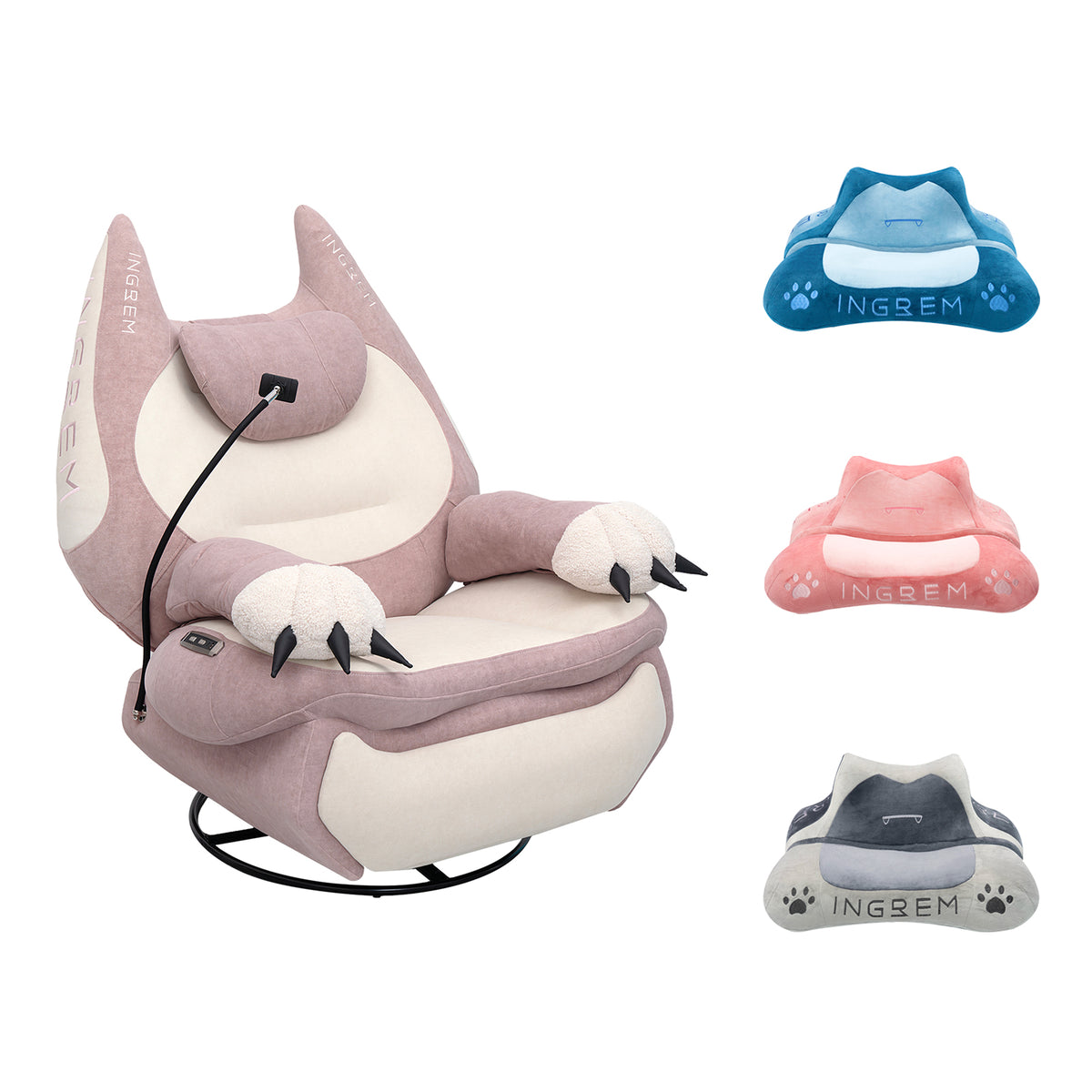Fat Cat Recliner+ Fat cat pillow Bundle(For US Customers Only)