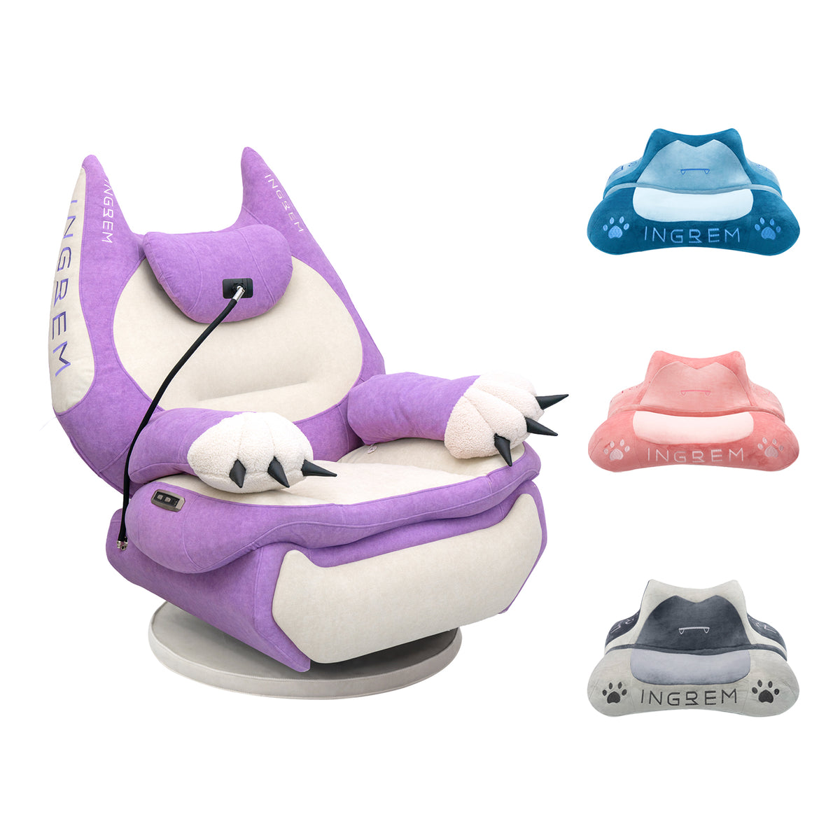 Fat Cat Recliner+ Fat cat pillow Bundle(For US Customers Only)