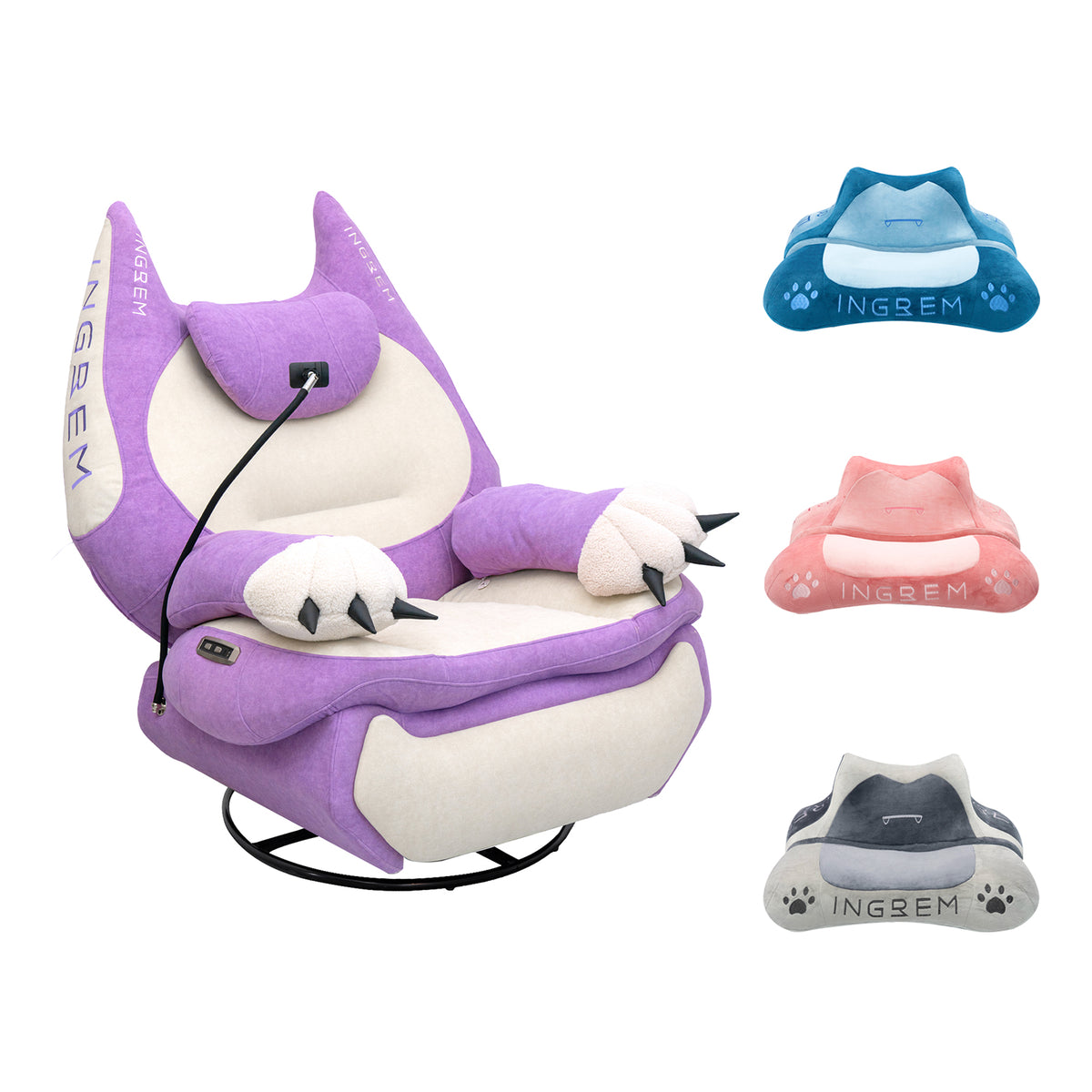 Fat Cat Recliner+ Fat cat pillow Bundle(For US Customers Only)