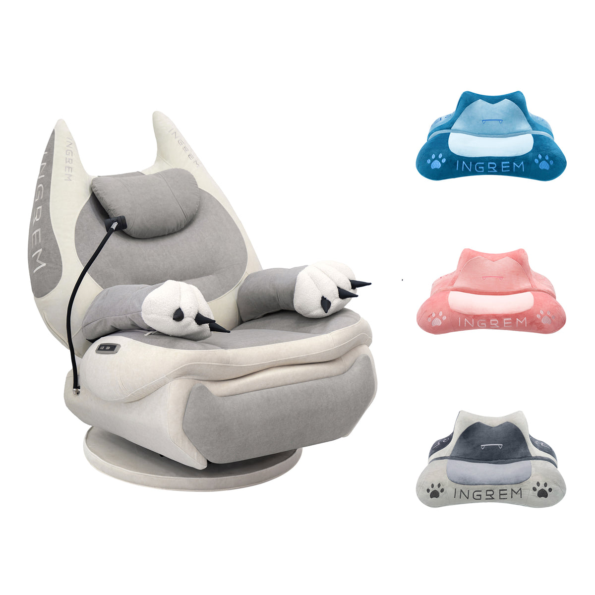 Fat Cat Recliner+ Fat cat pillow Bundle(For US Customers Only)
