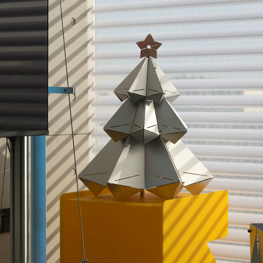 DIY Metal Christmas Tree