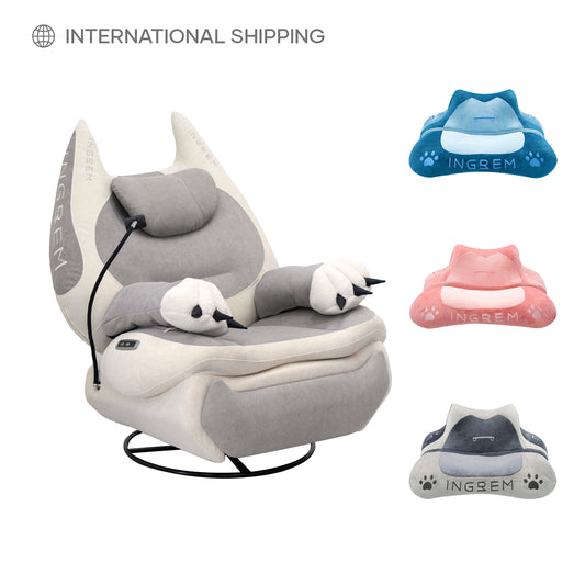 Fat Cat Power Recliner+ Fat cat pillow