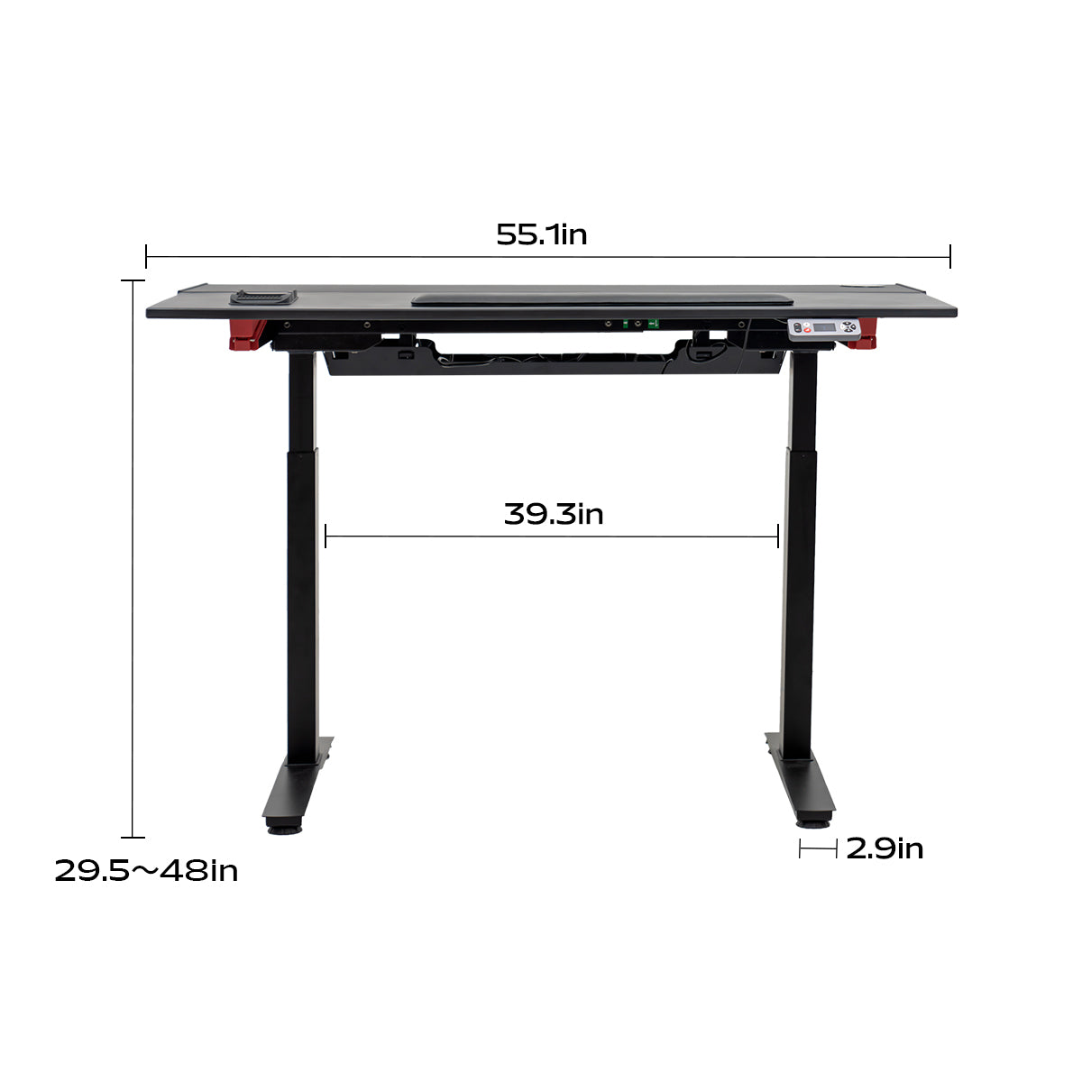 【Shipping from US warehouse】Tilt-adjustable desk