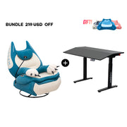 Fat Cat Recliner + Tilt Desk Bundle