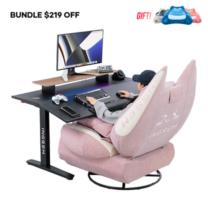 Fat Cat Recliner + Tilt Desk Bundle
