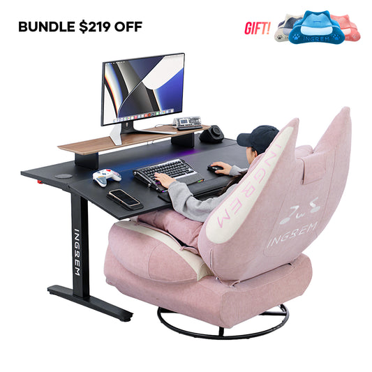 Fat Cat Recliner + Tilt Desk Bundle