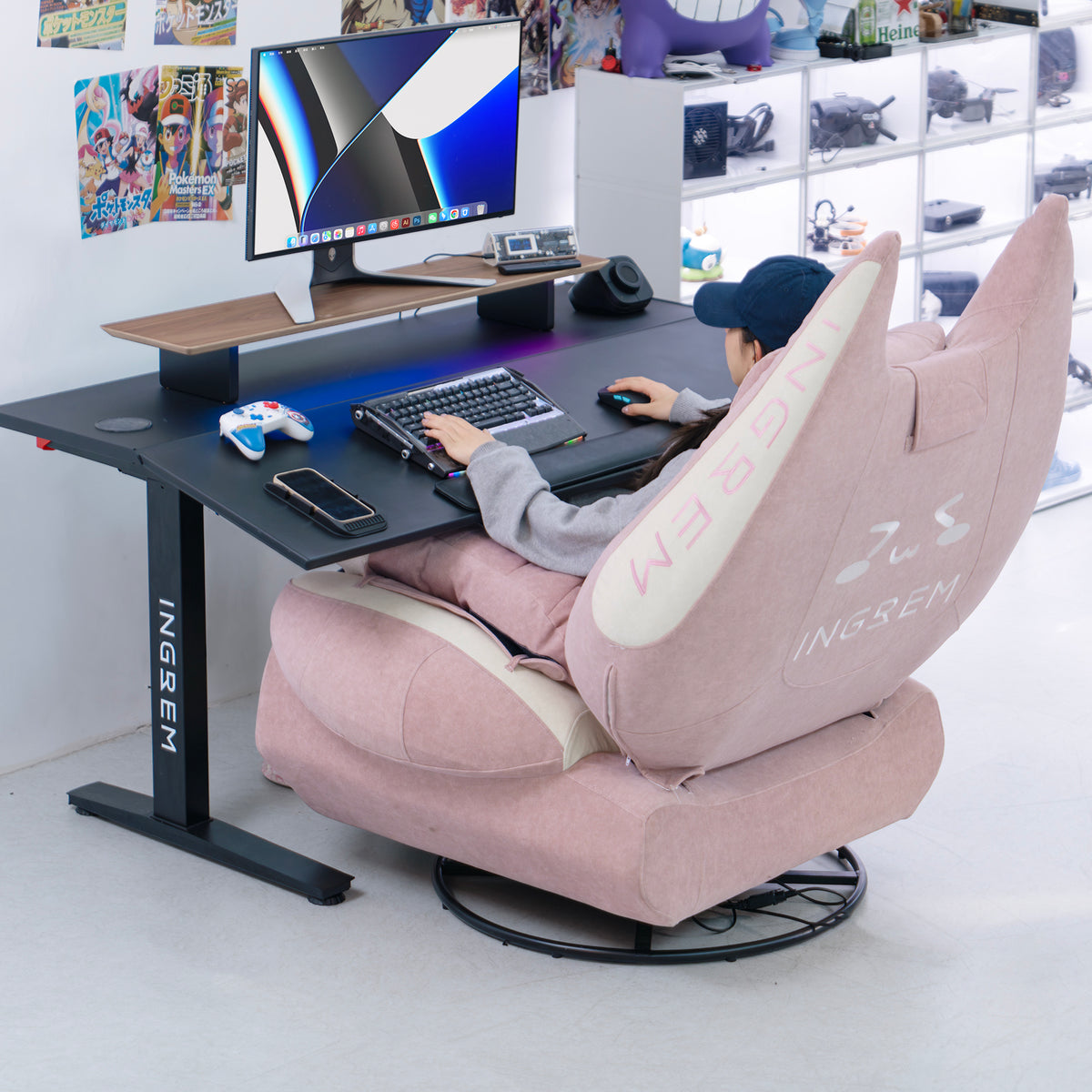 Electric Tilt-Adjustable Desk