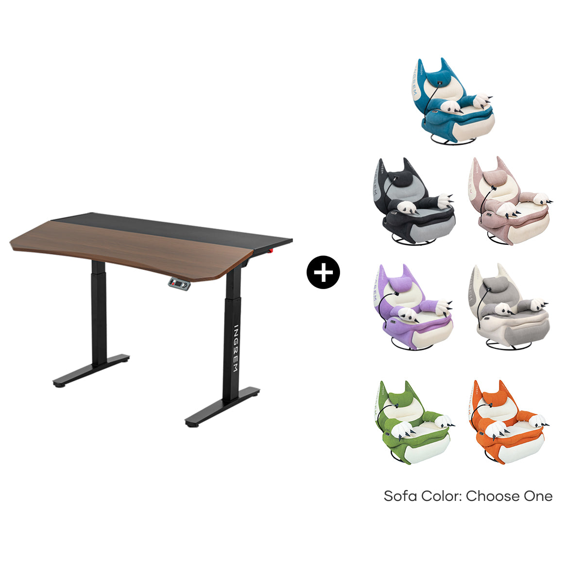 Fat Cat Recliner + Tilt Desk Bundle