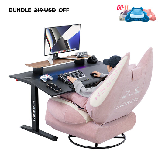 Fat Cat Recliner + Tilt Desk Bundle