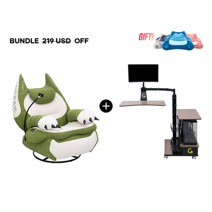 Fat Cat Sofa + Floating table（For US Customers Only）