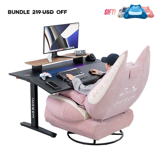 Fat Cat Recliner + Tilt Desk Bundle