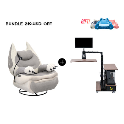 Fat Cat Sofa + Floating table（For US Customers Only）