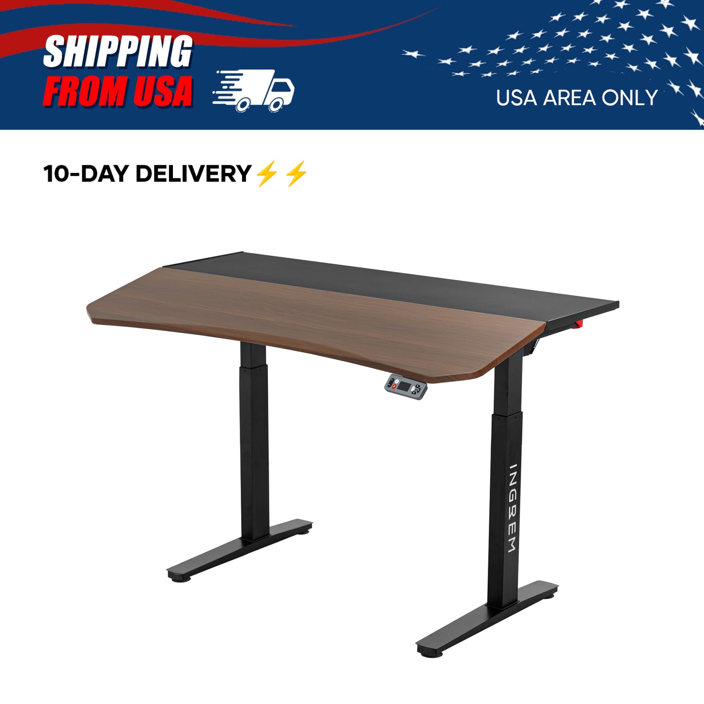 【For US Customers Only 10-Day Delivery⚡️⚡️】Power smart Sofa Recliner+Tilt-adjustable desk