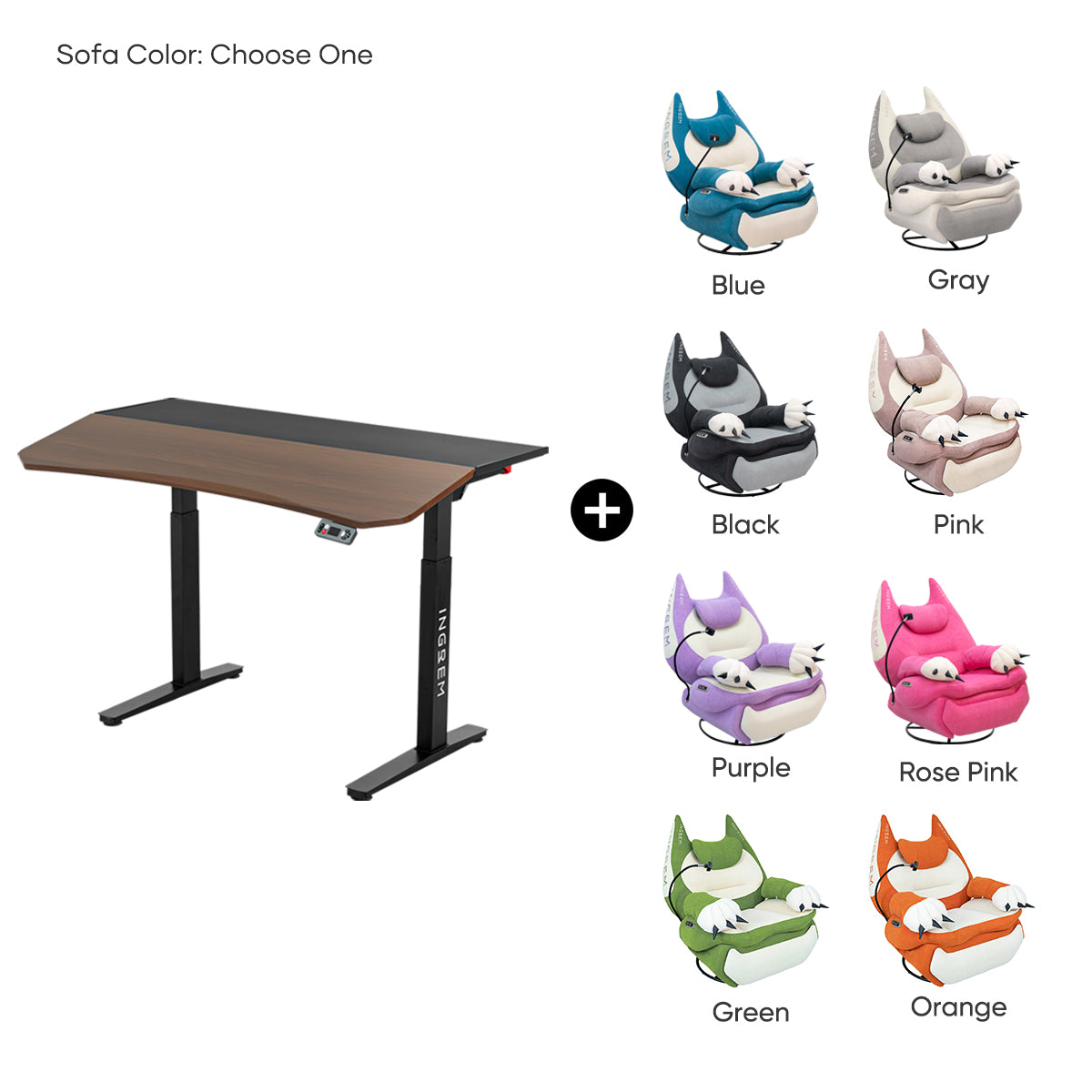 Fat Cat Recliner + Tilt Desk Bundle
