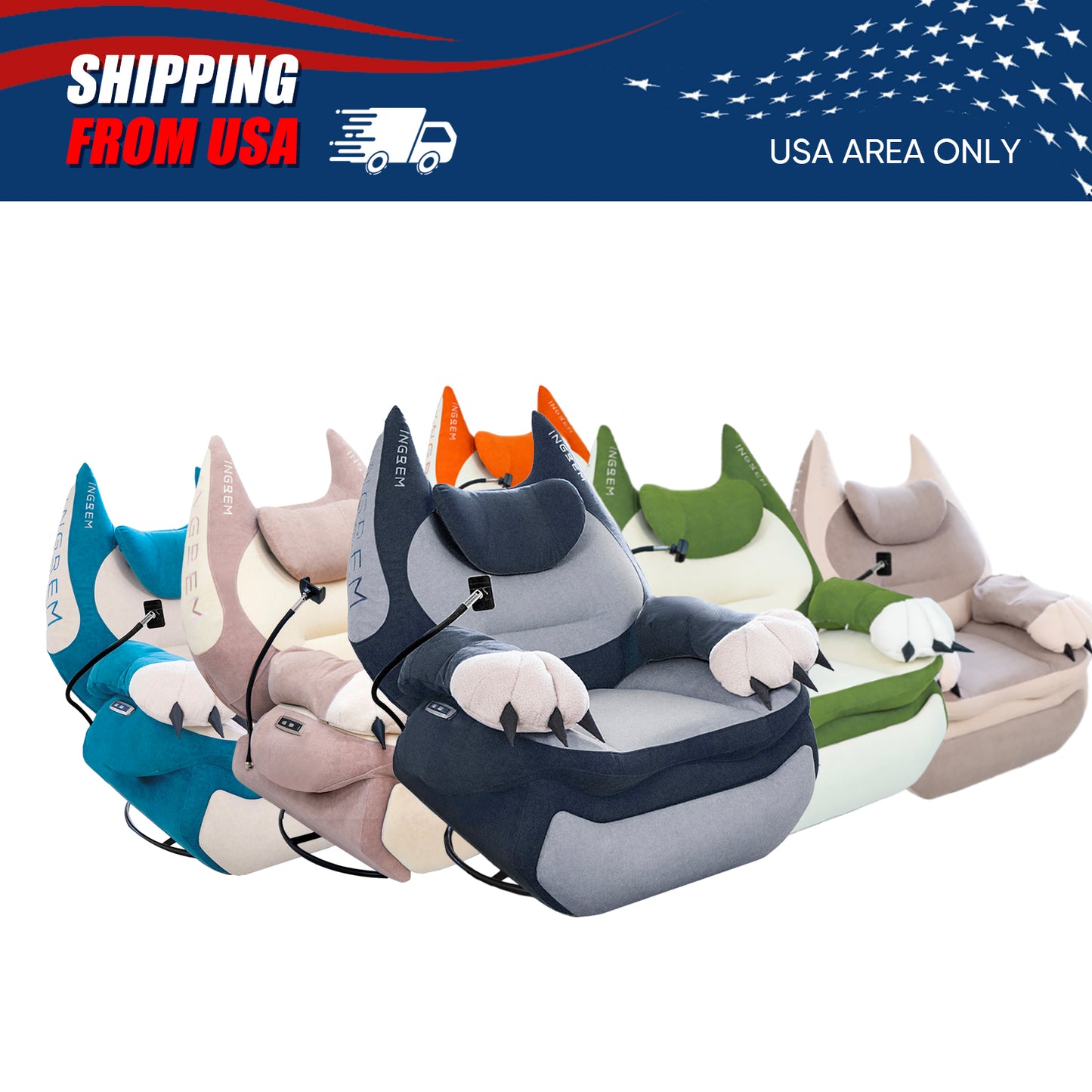 【Shipping from US warehouse】Power smart Sofa Recliner