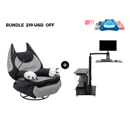 Fat Cat Sofa + Floating table（For US Customers Only）