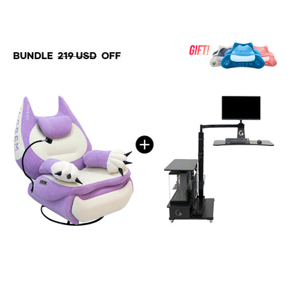 Fat Cat Sofa + Floating table（For US Customers Only）