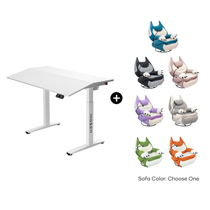 Fat Cat Recliner + Tilt Desk Bundle
