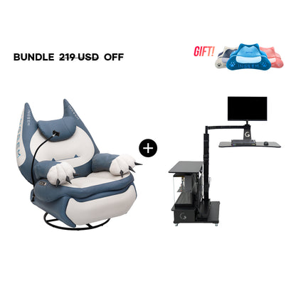 Fat Cat Sofa + Floating table（For US Customers Only）