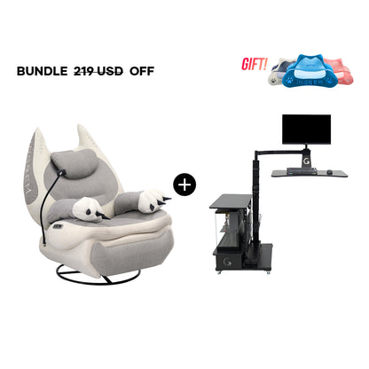 Fat Cat Sofa + Floating table（For US Customers Only）