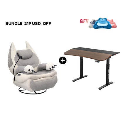 Fat Cat Recliner + Tilt Desk Bundle