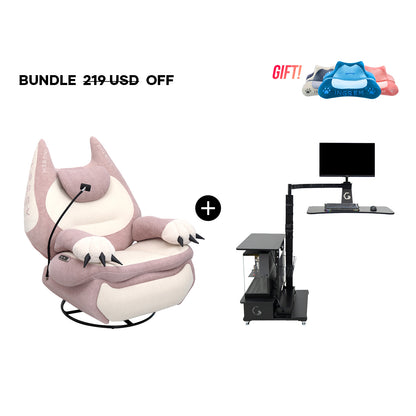 Fat Cat Sofa + Floating table（For US Customers Only）