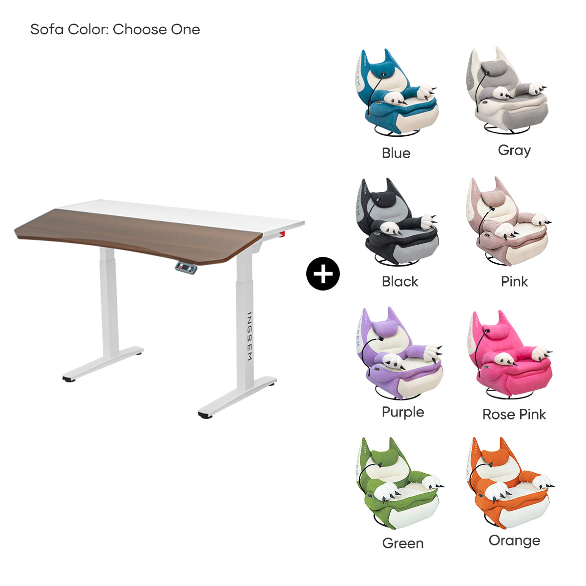 Fat Cat Recliner + Tilt Desk Bundle