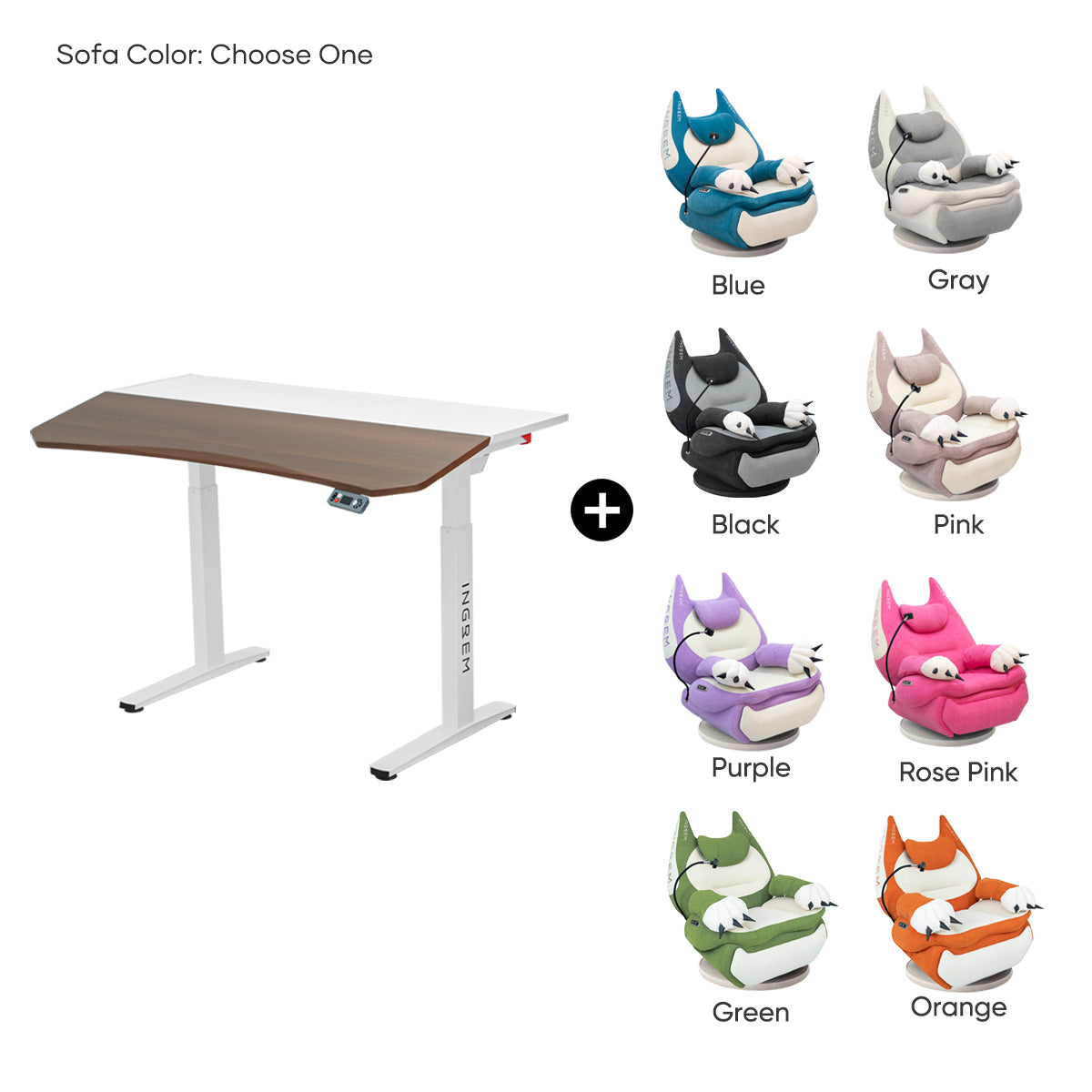 Fat Cat Recliner + Tilt Desk Bundle