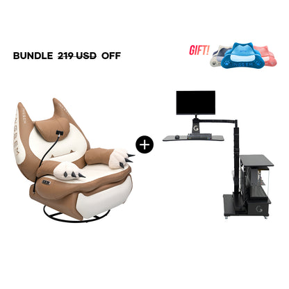 Fat Cat Sofa + Floating table（For US Customers Only）