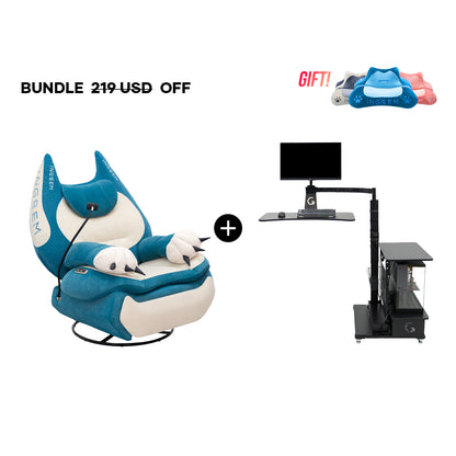 Fat Cat Sofa + Floating table（For US Customers Only）