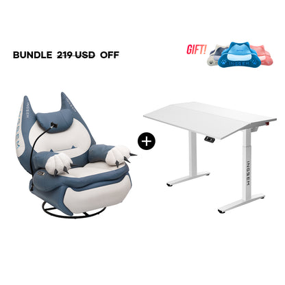 Fat Cat Recliner + Tilt Desk Bundle