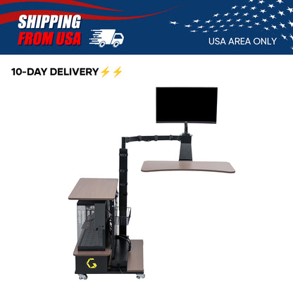 【For US Customers Only 10-Day Delivery⚡️⚡️】Power smart Sofa Recliner+Floating table