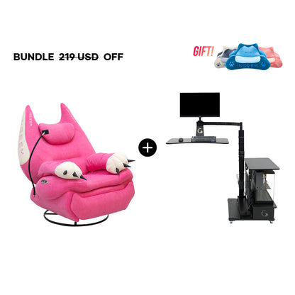 Fat Cat Sofa + Floating table（For US Customers Only）