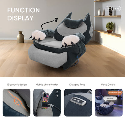 Fat Cat Recliner + Floating Desk Bundle