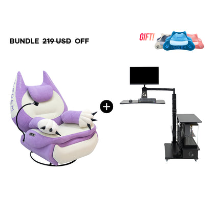 Fat Cat Sofa + Floating table（For US Customers Only）