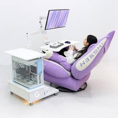 Fat Cat Recliner + Floating Desk Bundle