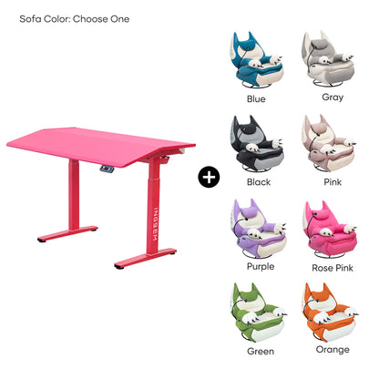 Fat Cat Recliner + Tilt Desk Bundle