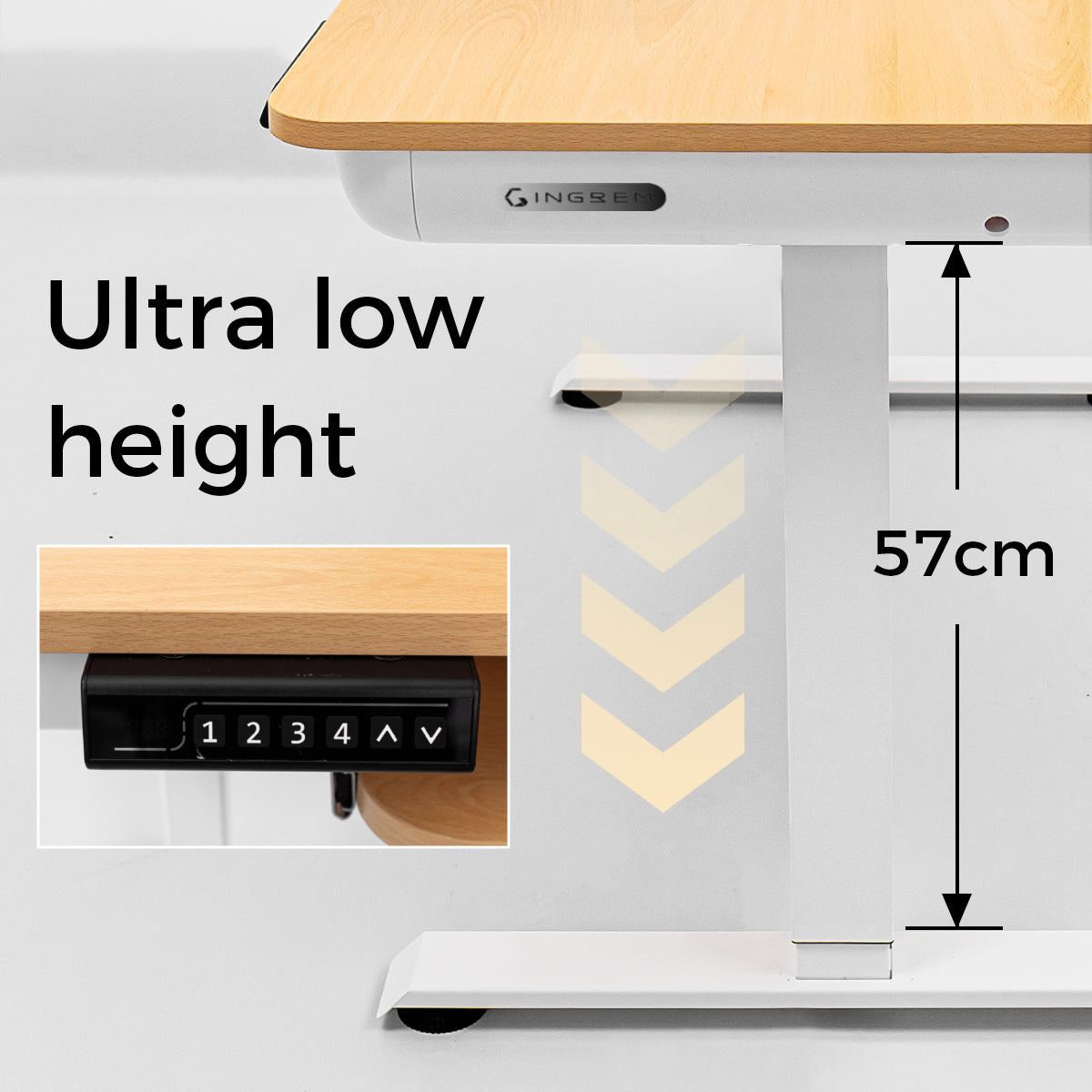 Ultra-low power standing table