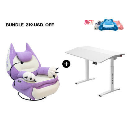 Fat Cat Recliner + Tilt Desk Bundle