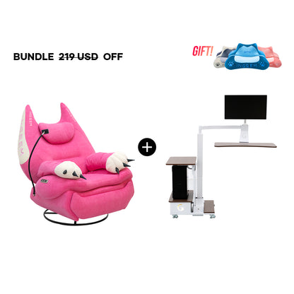 Fat Cat Sofa + Floating table（For US Customers Only）