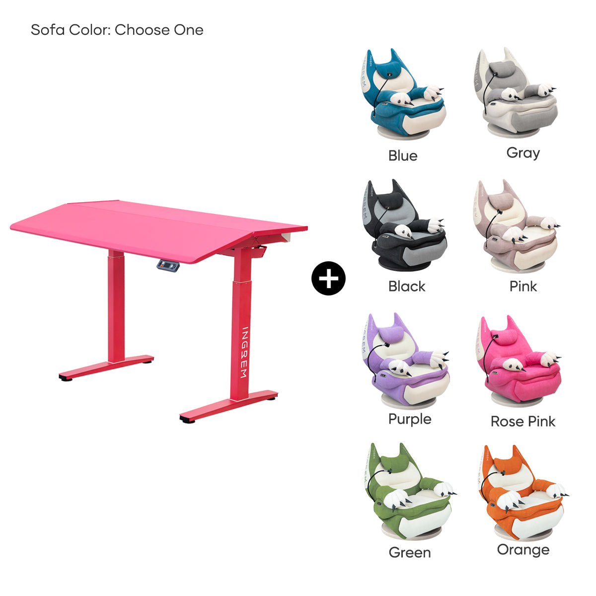Fat Cat Recliner + Tilt Desk Bundle