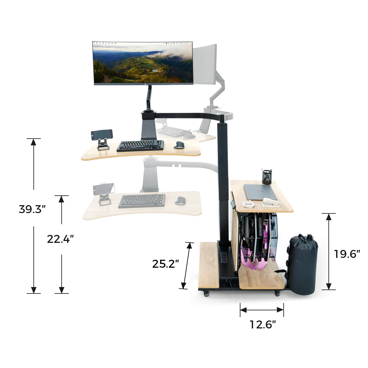 INGREM STAND TABLE.